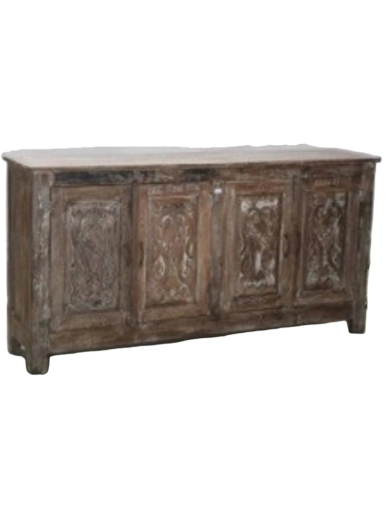 Old Wooden Sideboard