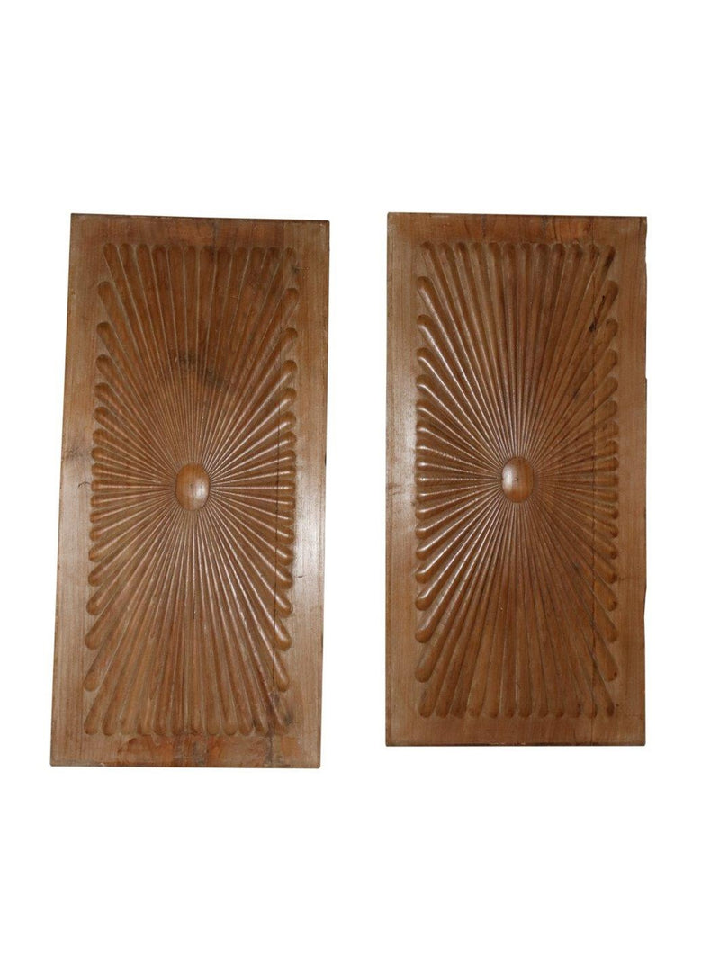 Carved Wood Panel