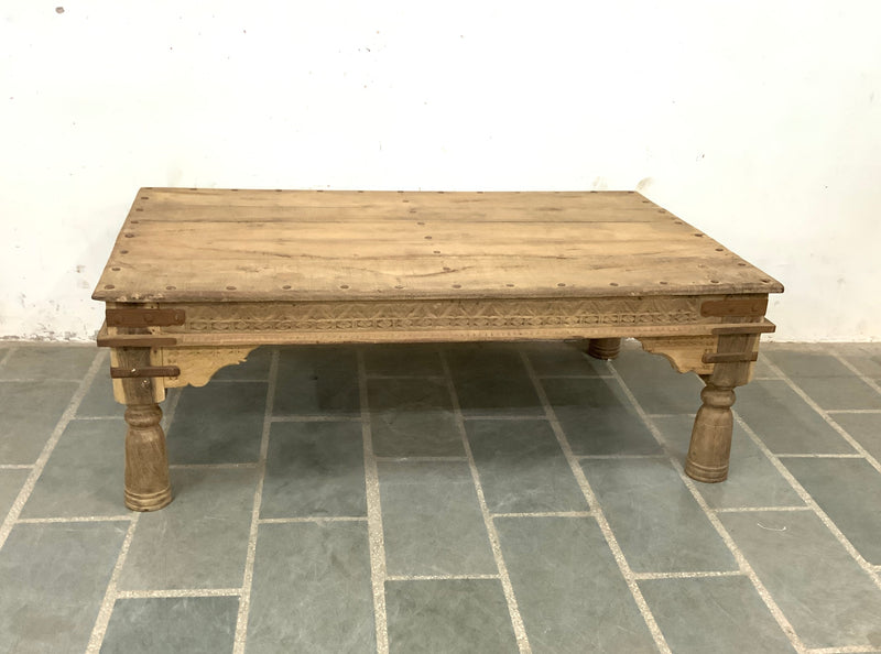 Refurbished Wood Coffee Table | 69"