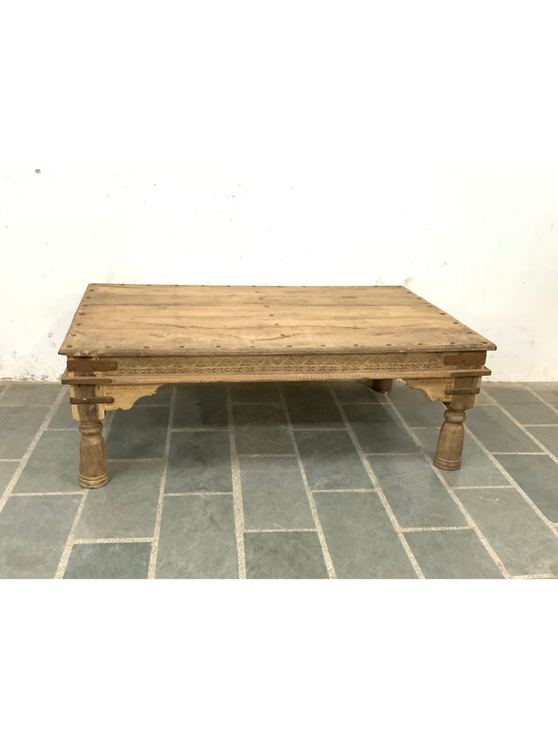 Refurbished Wood Coffee Table | 69"