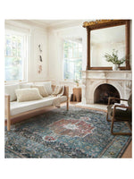 Margot Rug | Ocean Brick 8X10
