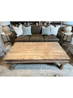 Wooden Carving Coffee Table | 65.5"