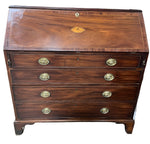 American Chippendale Slant Front Desk with Hutch