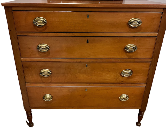Ohio Late Federal Cherry Chest
