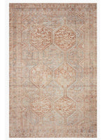 Jules Tangerine | Mist Rug 8X10