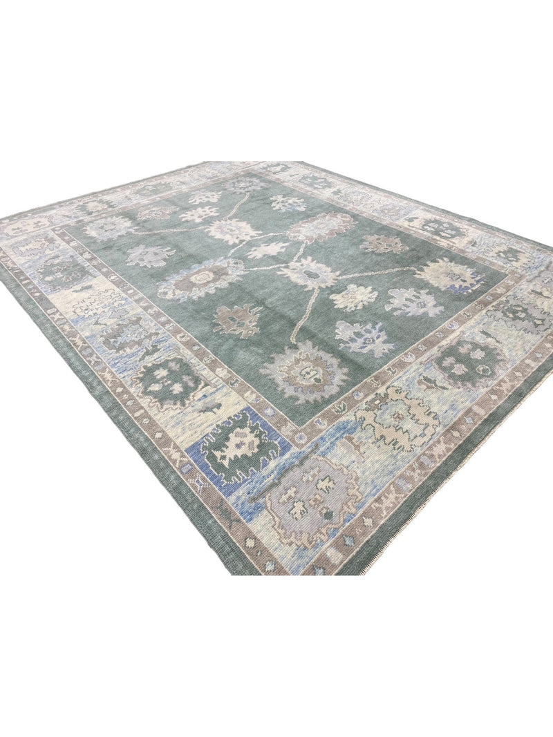 Turkish 8 x10 Hand Knotted Rug -100% Wool