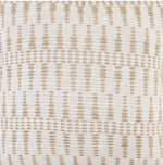 Natural White Tassel 20" Pillow