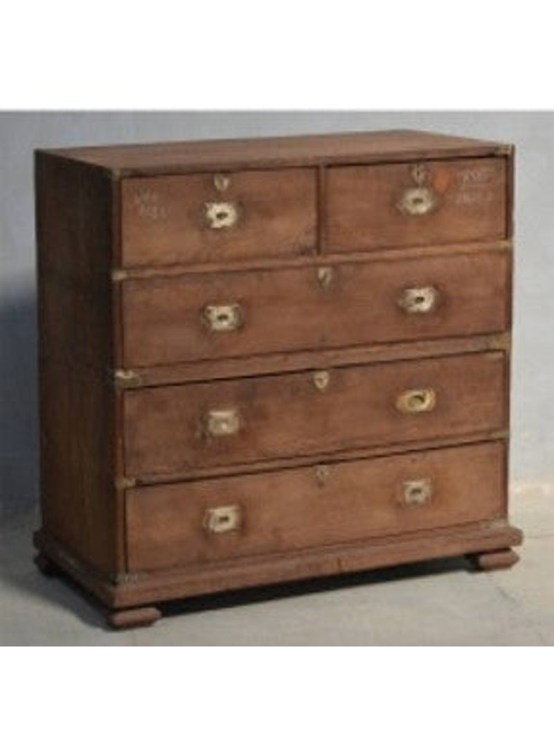 Wooden 5 Drawer Chest