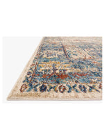 Anastasia Sand | Lt. Blue Rug 5x8