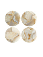 Round Agate Coasters, Multi Color