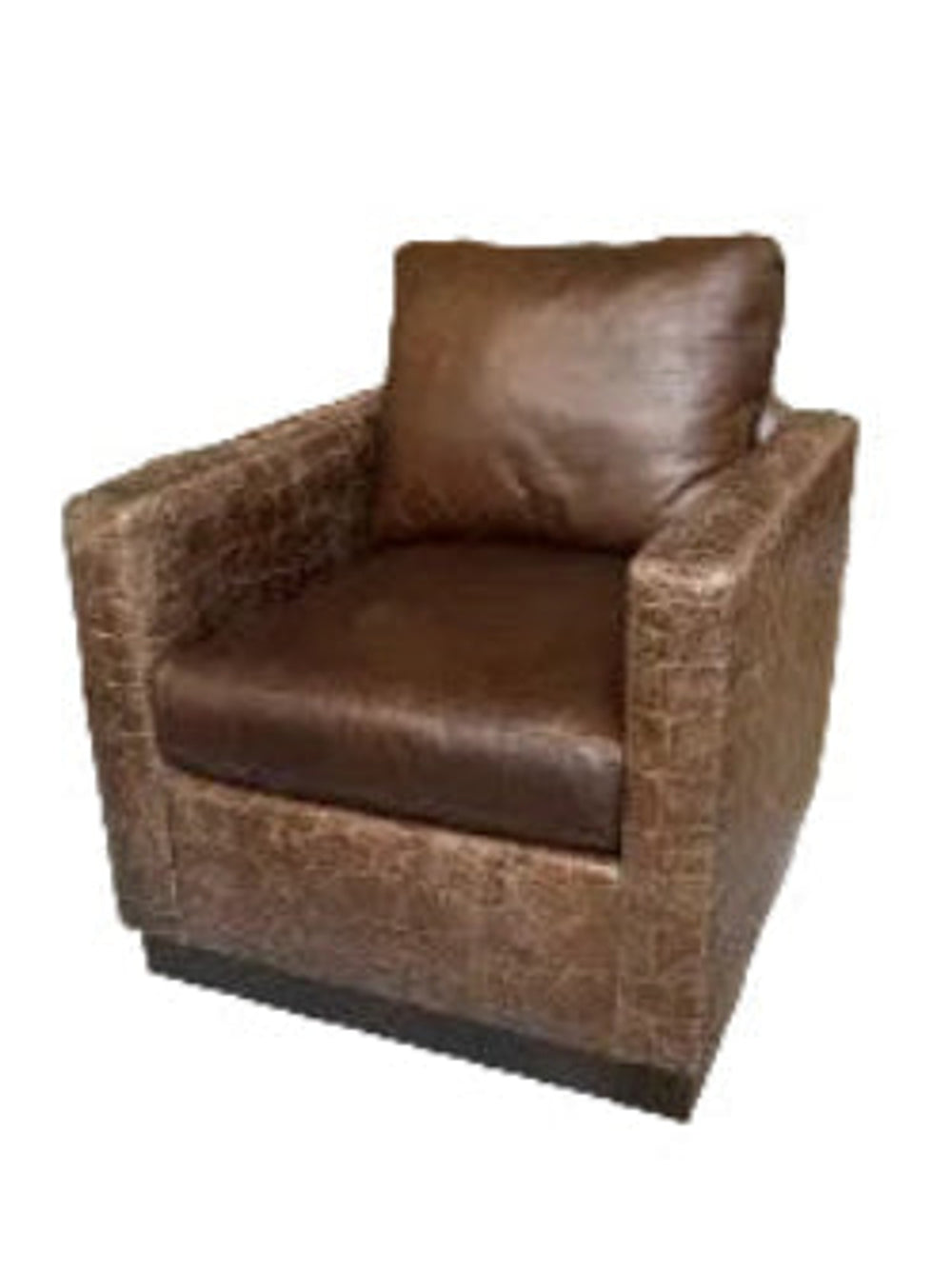 Ainsely Leather Swivel Chair