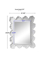 Sea Coral Mirror White