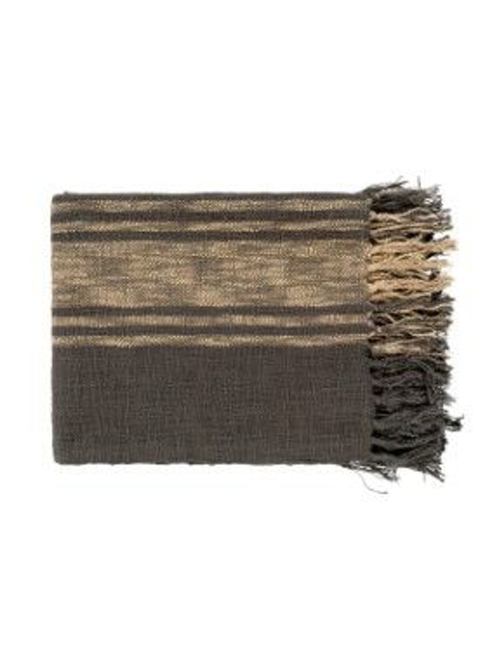 Throw | Charcoal / Beige