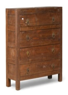 Wooden 4 Drawer Chest