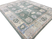 Turkish 8 x10 Hand Knotted Rug -100% Wool