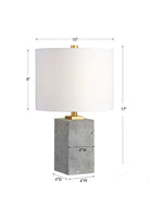 Drexel Stained Concrete Table Lamp