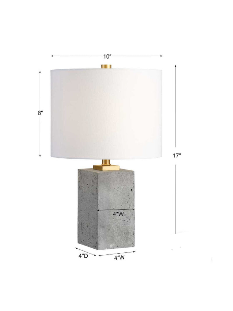 Drexel Stained Concrete Table Lamp