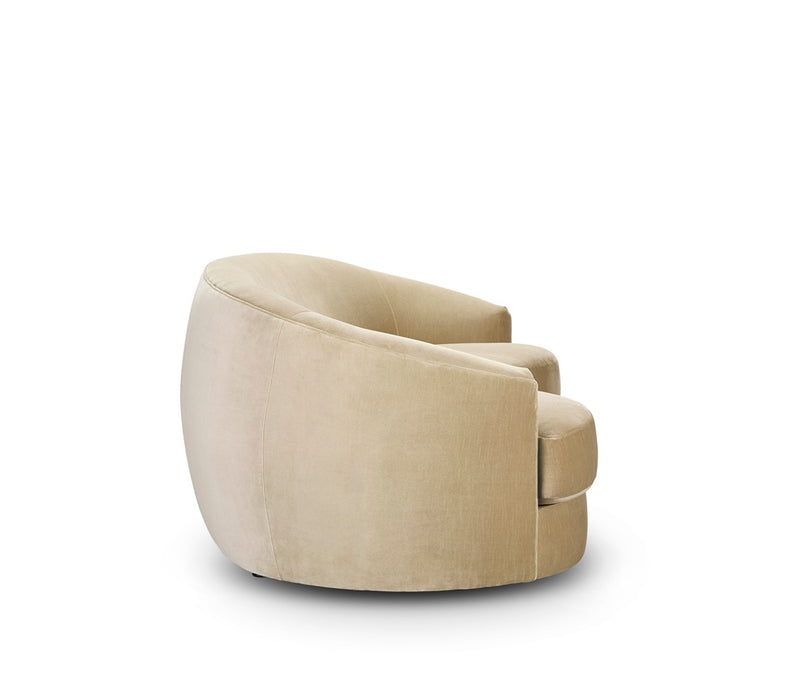 Paige Swivel Chair | Green | 39 x 37 x 30