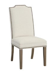 Empire Tall Back Dining Chair | Alabaster