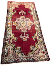 Fine Turkish Old Red Runner