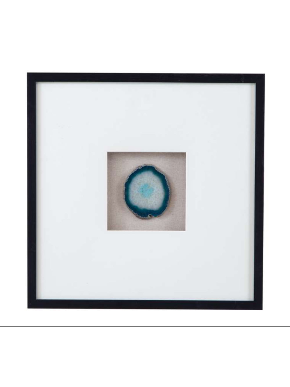 Agate Crystal Shadow Box