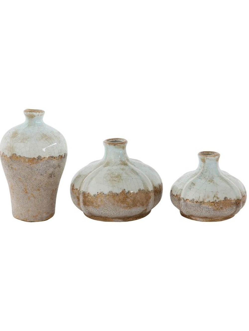 LG Distressed Terracotta Vases