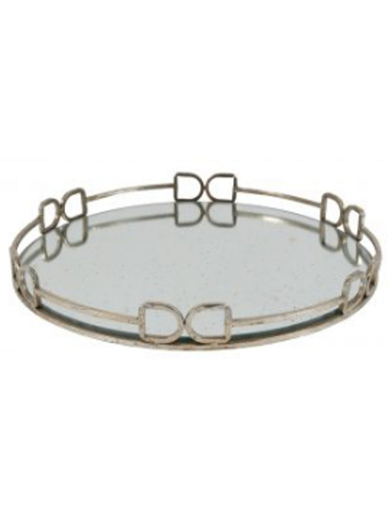 Round Glass Tray