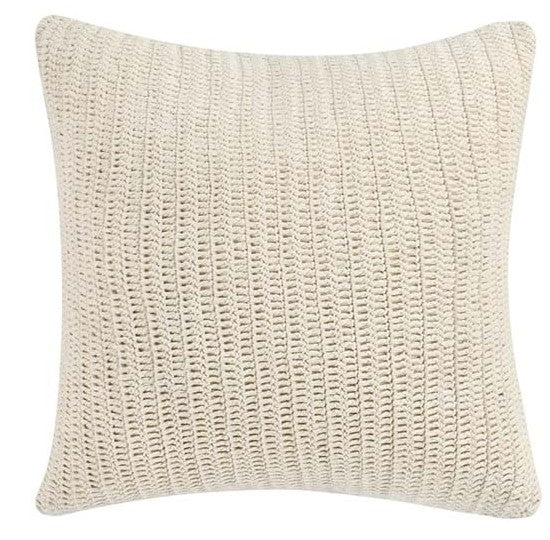 Macie Ivory Throw Pillow