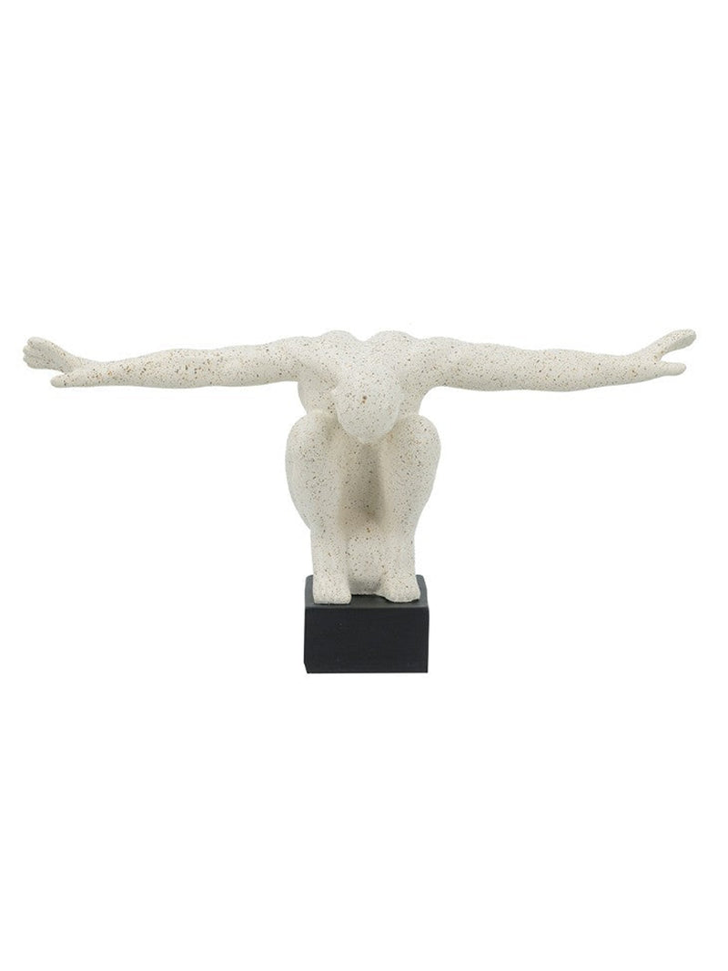 Male Figurine on Black Base
