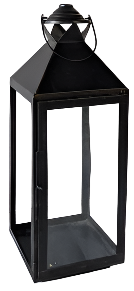 London Iron Lamp | Black