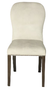 Primrose Dining Chair | Fog Velvet