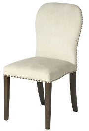 Primrose Dining Chair | Fog Velvet