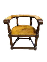 Hair on Hide Captain's Chair