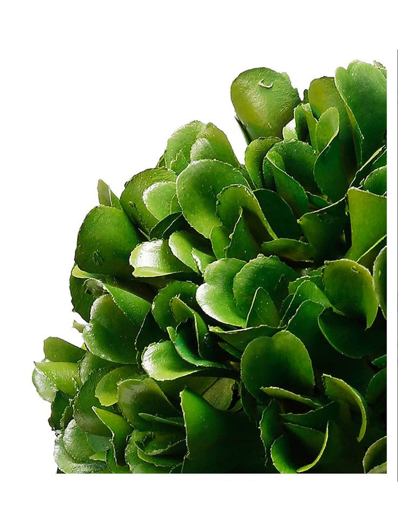 Faux Boxwood Boxed Topiary