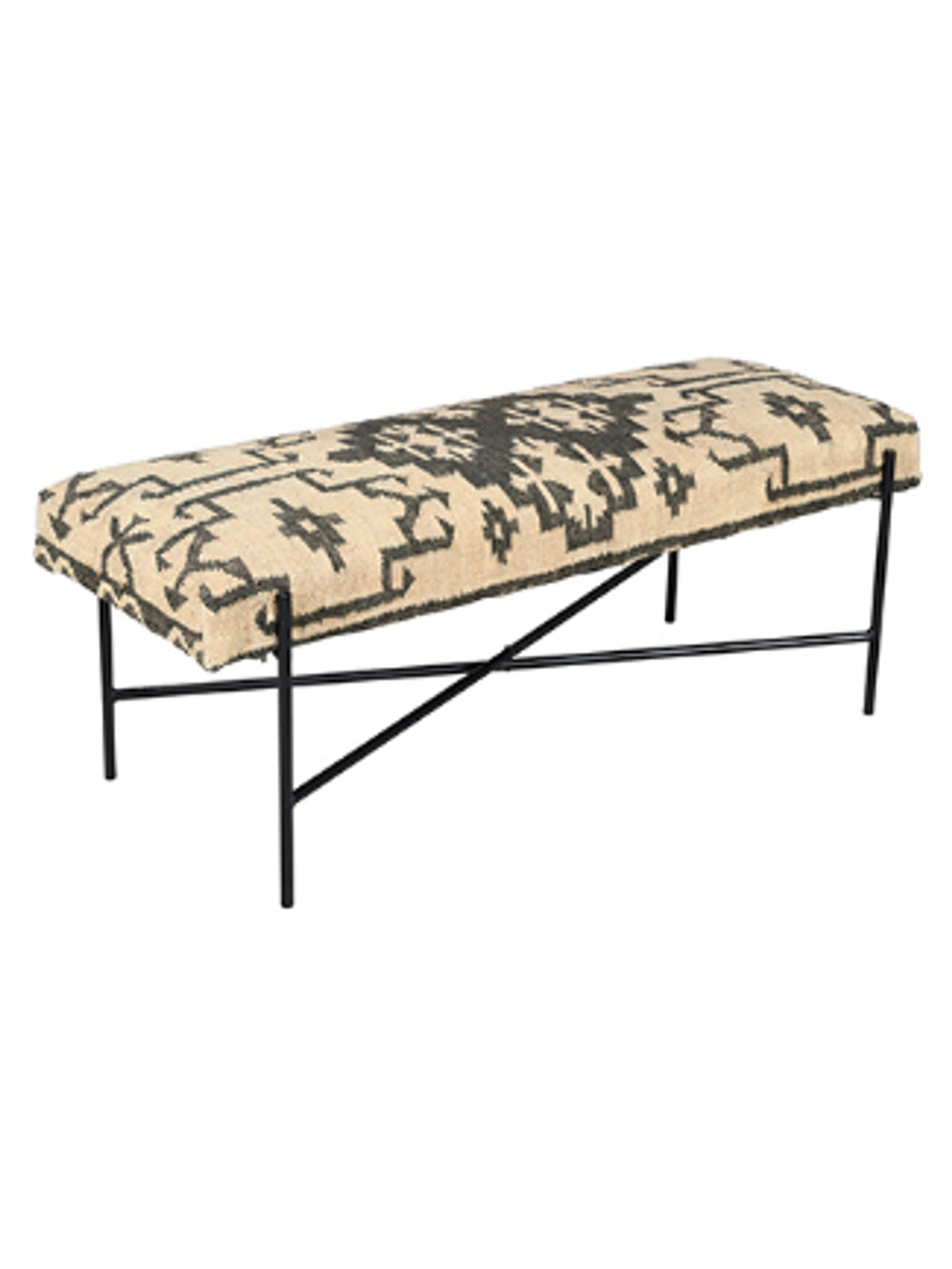 Cream Bench | 48 X 18 X 18