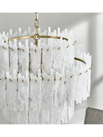 Everly Glass Round Chandelier