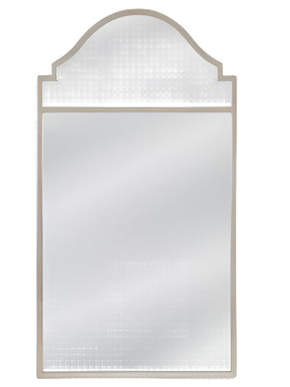 Ellie Wall Mirror | Antique Silver