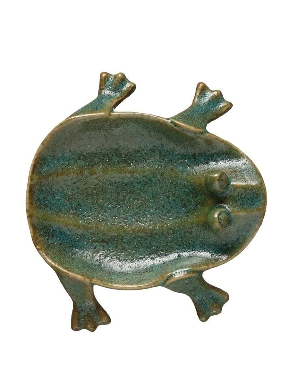 Decorative Footed Frog Dish
