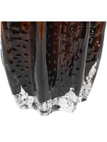 Starfruit Glass Vase | Amber Finish