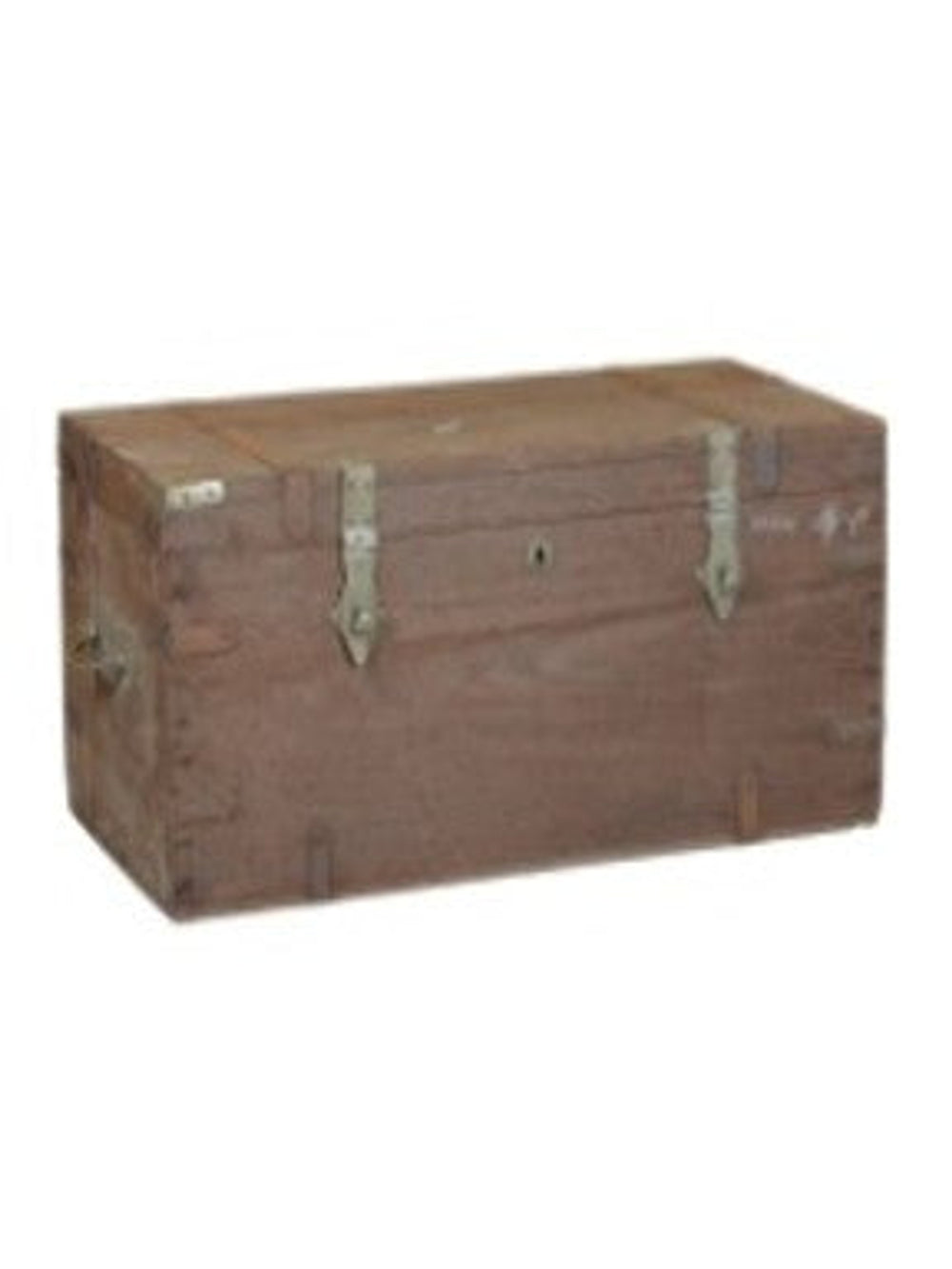 Vintage Teak Box Double Latches