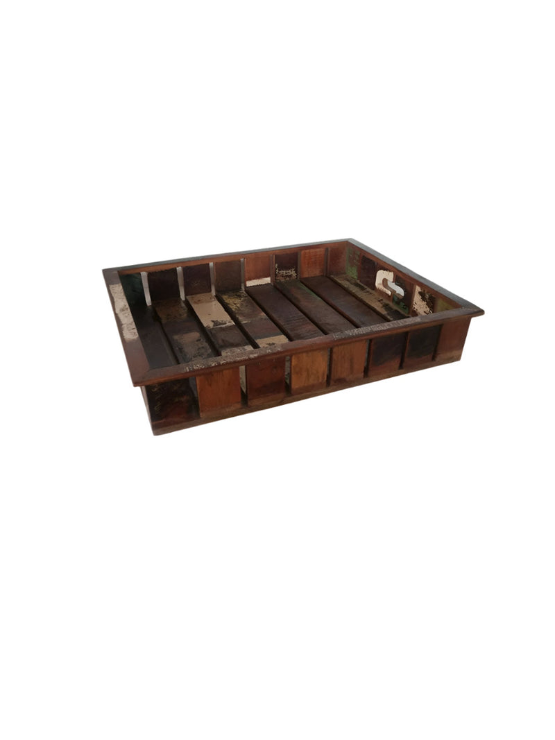 Deep Reclaimed Wood Tray