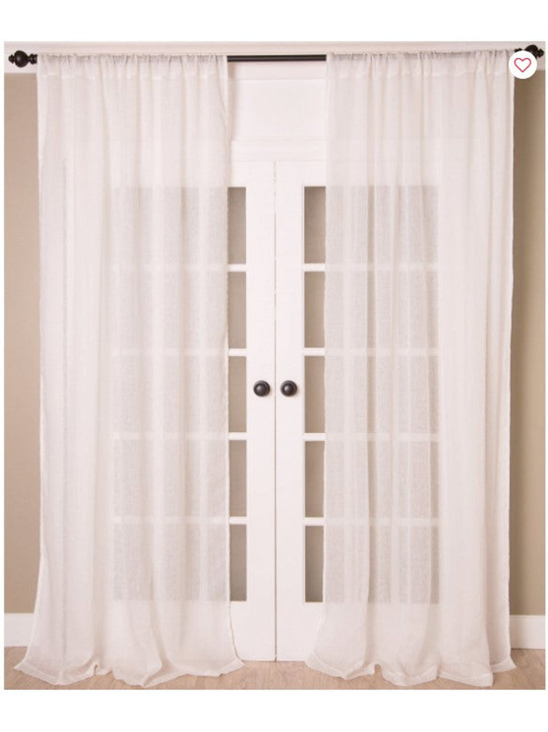 Linen Sheer Panels