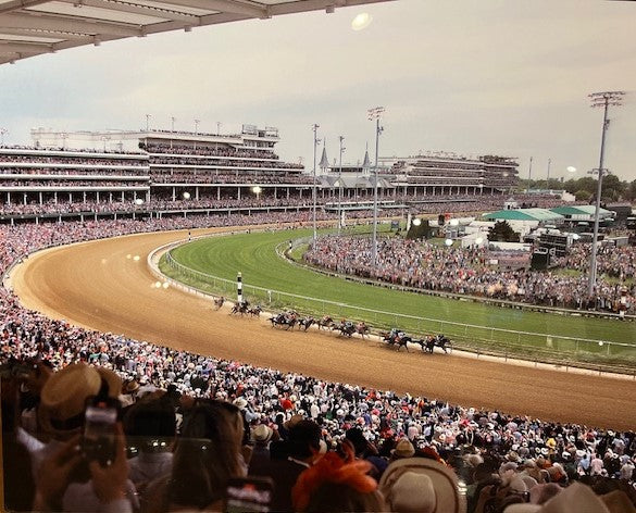 First Turn from Stands