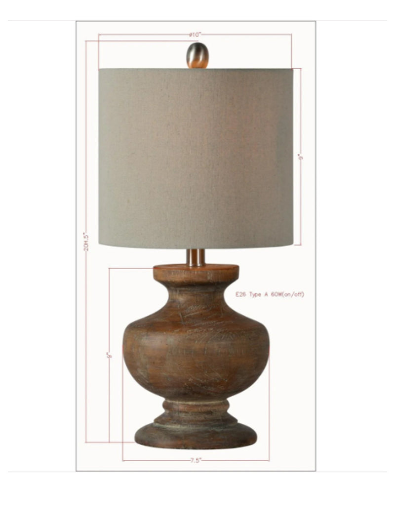 Baker Table Lamp
