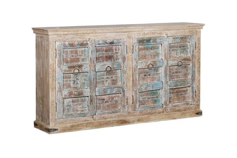 Blue Washed Sideboard