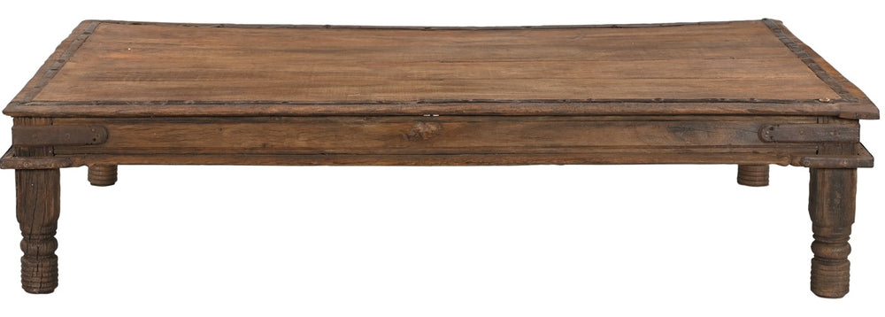 Old Wooden Coffee Table