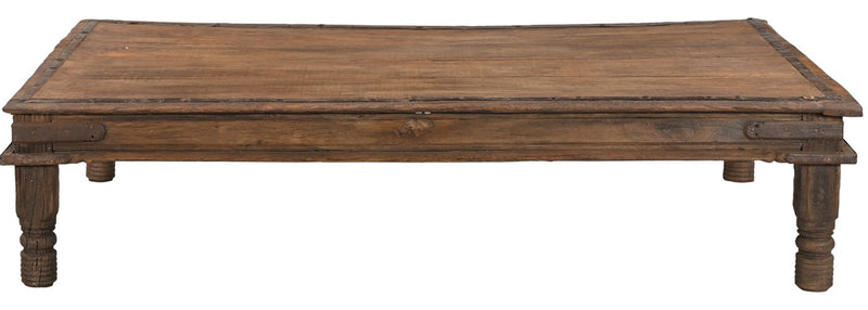 Old Wooden Coffee Table