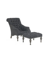 Irving Chair & Ottoman | Swank Baltic