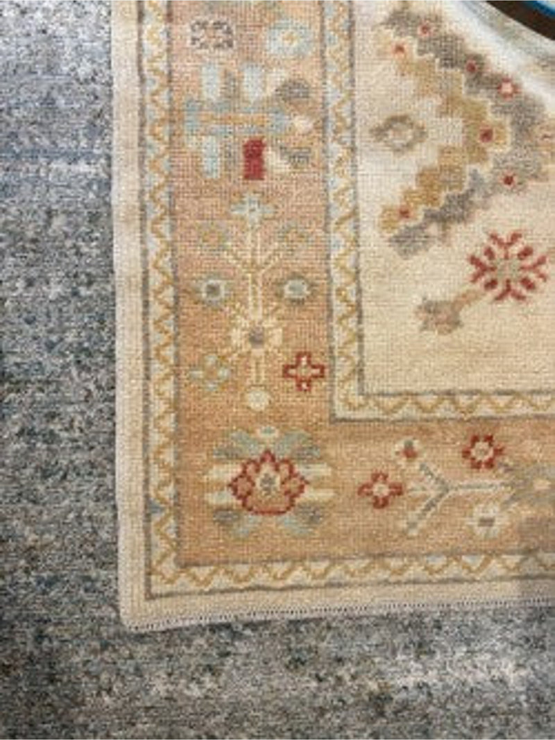 Turkish Oushak Rug 2 | 5'2" x 7'