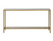 Hayley Gold Console Table
